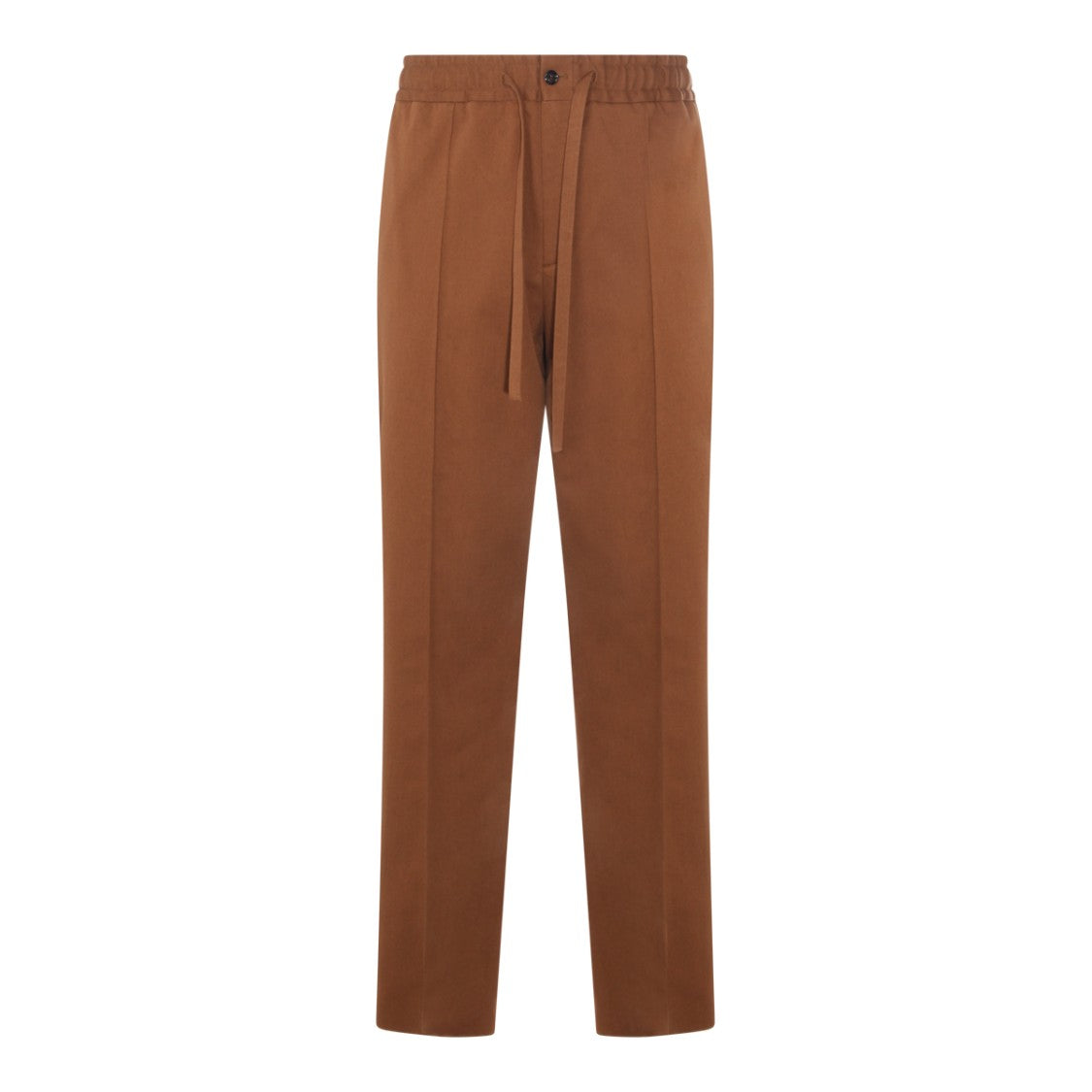 Valentino Straight-Leg Cotton Trousers