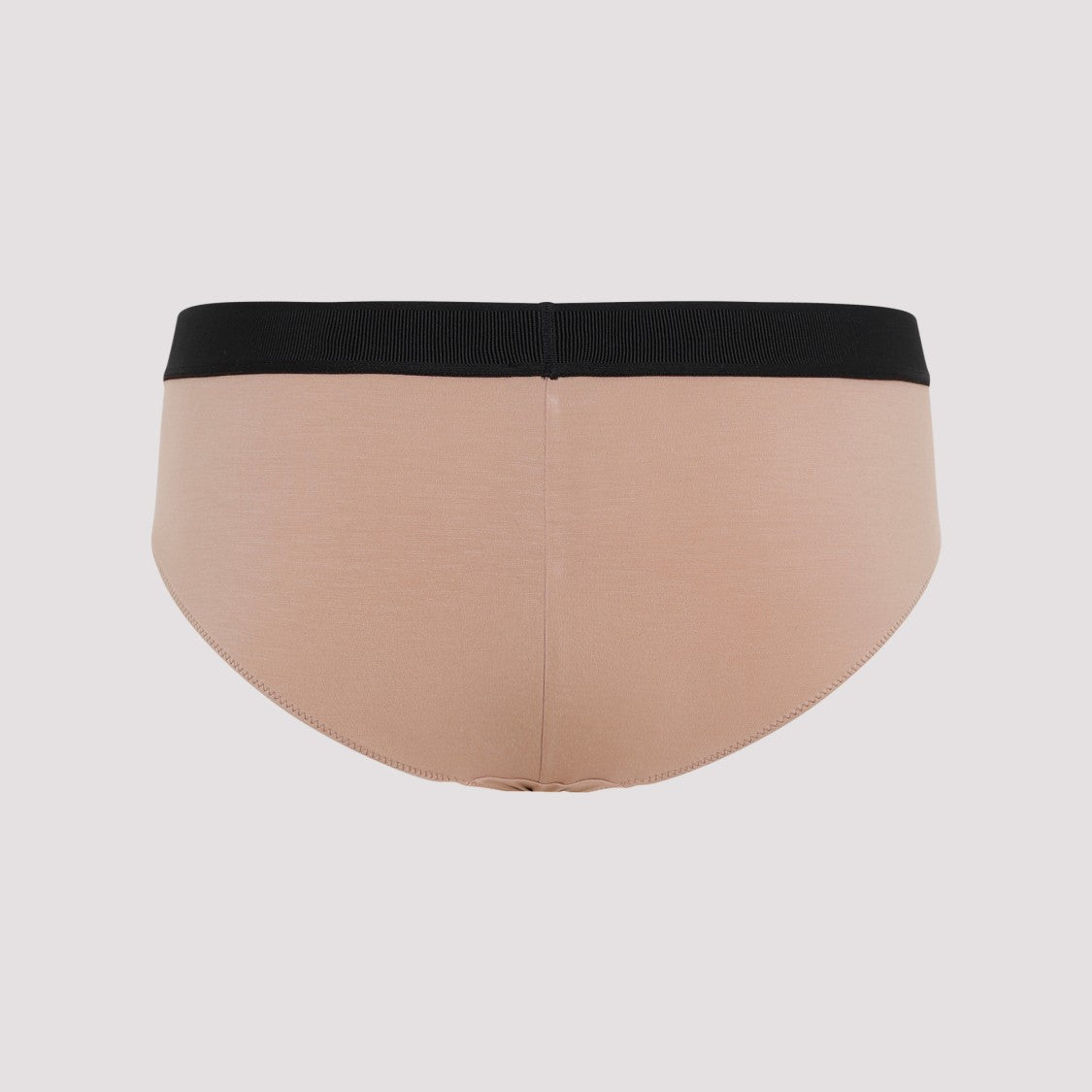 Tom Ford Dusty Rose Slip With Black Elastic Waistband