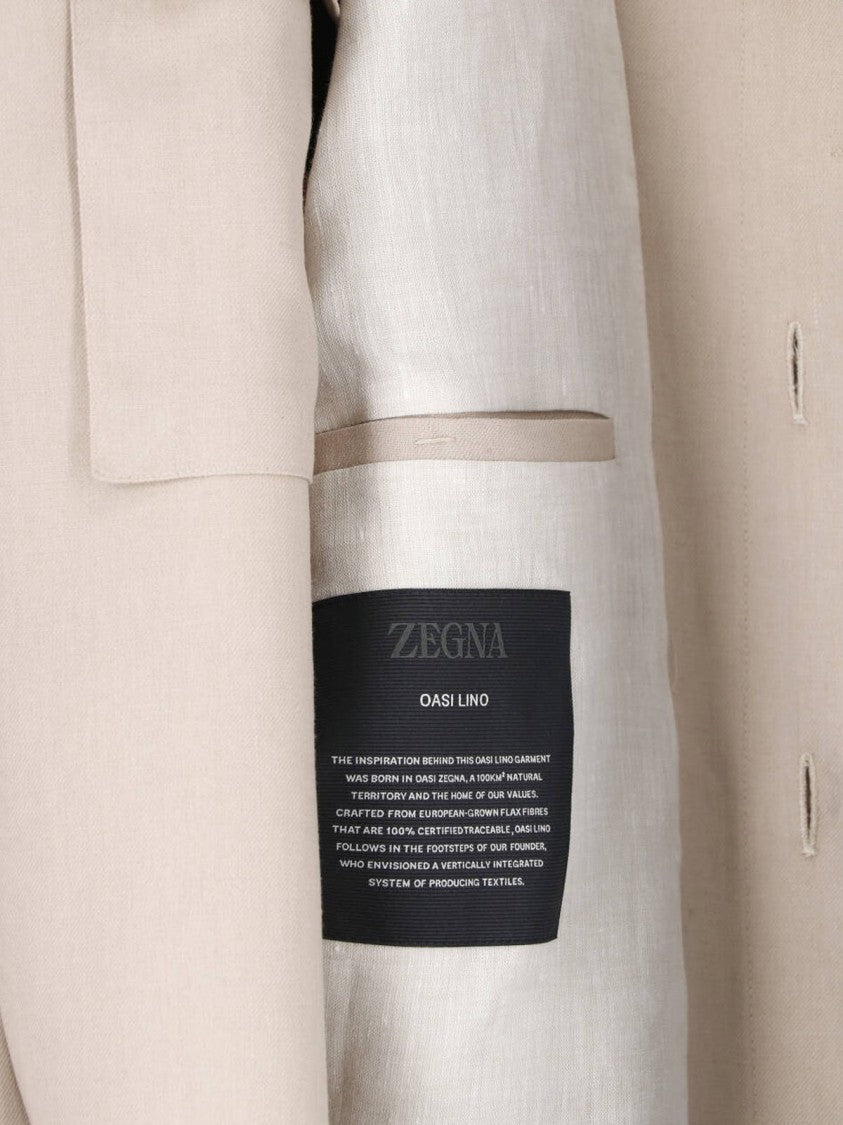 Zegna Relaxed-Fit Shirt With Stand Collar