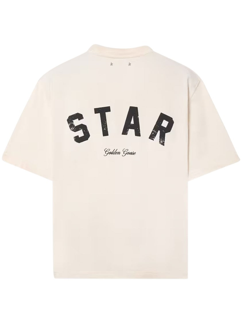Golden Goose Star Vintage Treatment Distressed Cotton T-Shirt