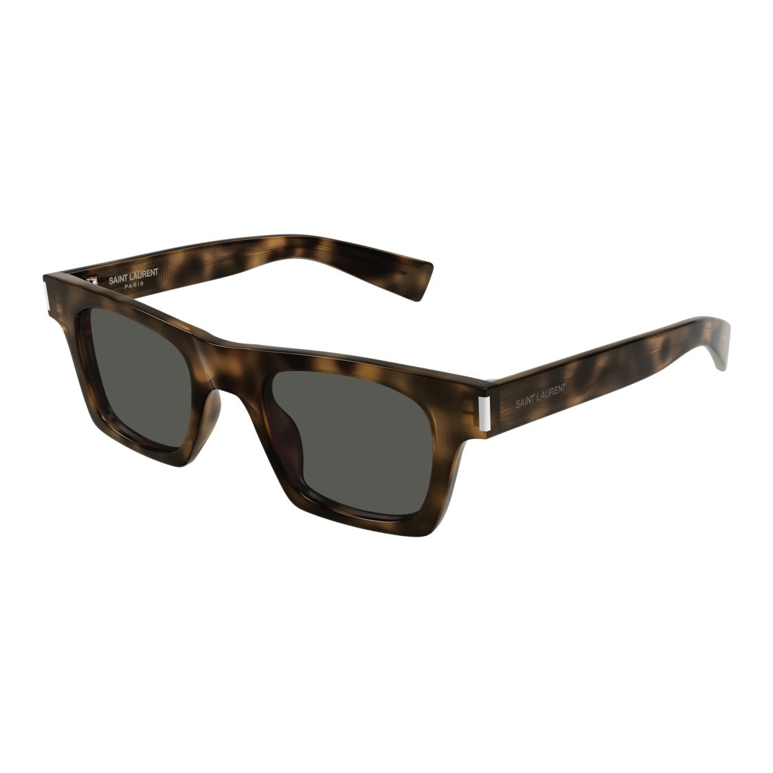Saint Laurent Sl 719 Rectangular Tortoiseshell Sunglasses