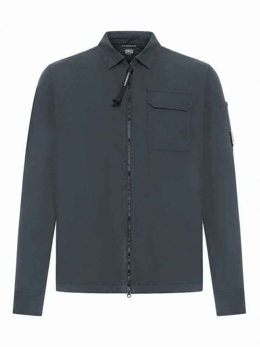 C.P. Company Organic Gabardine Zip Overshirt