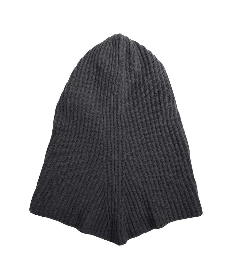 Pinko Ribbed Knit Balaclava With Drawstring Adjuster
