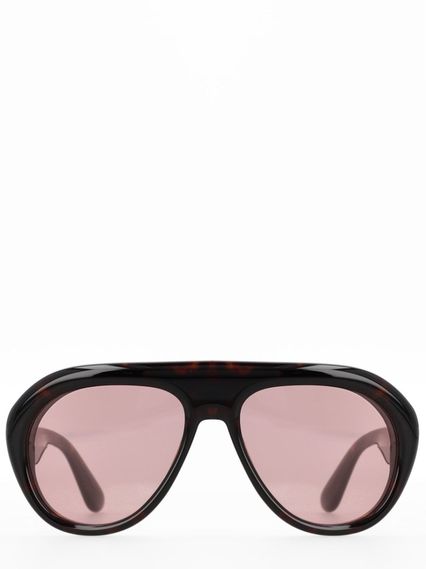 Rotate Birger Christensen Pilot Aviator Tortoiseshell Frame Sunglasses