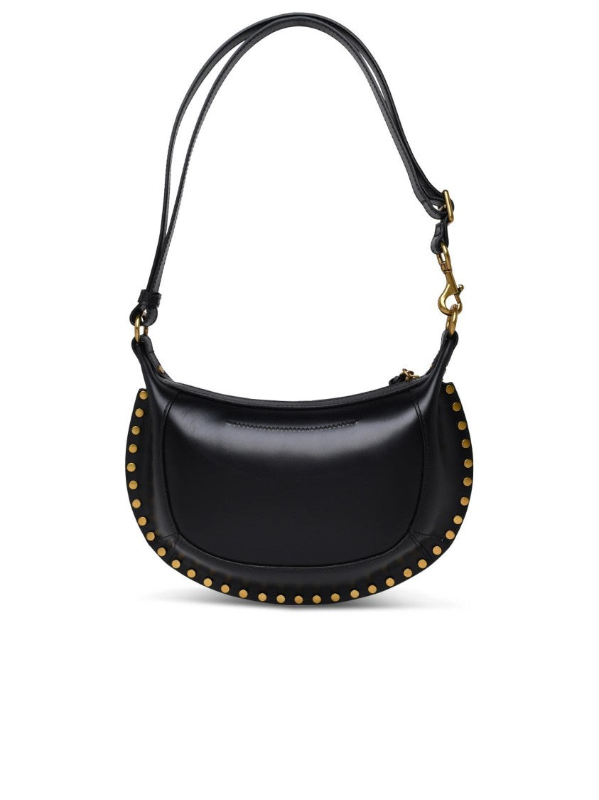 Isabel Marant Oskan Moon' Black Leather Bag