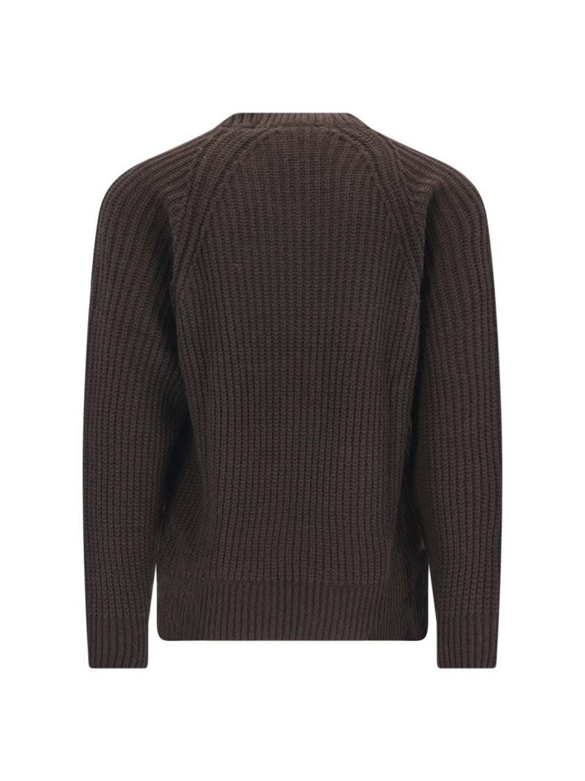 Carhartt Wip Brown Firth Knit Crewneck Sweater