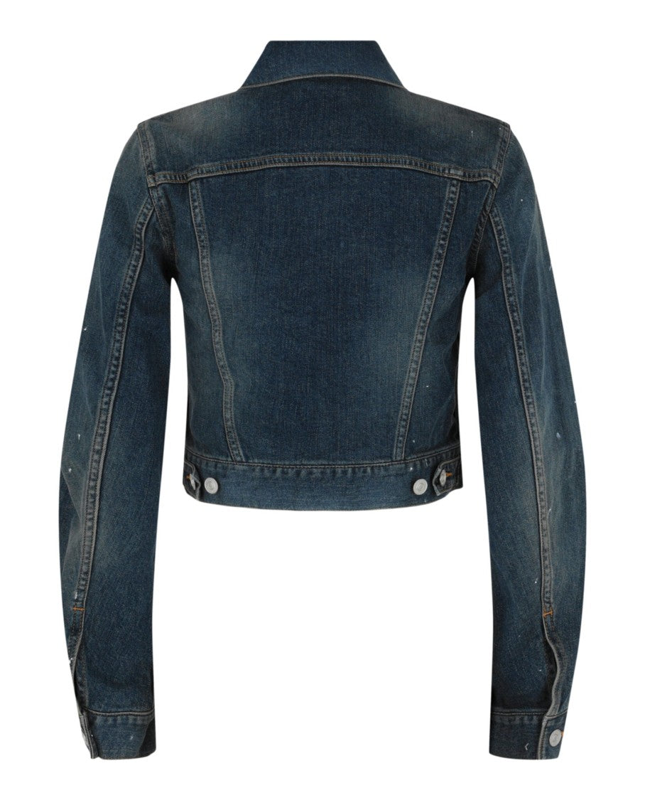 Givenchy 4G Cropped Denim Jacket