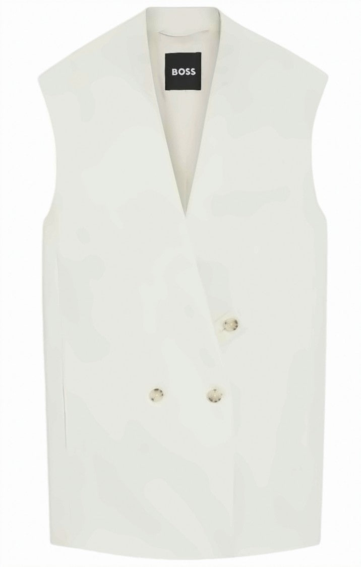 Boss Jawikiri Mandarin Collar Double Breasted Shirt