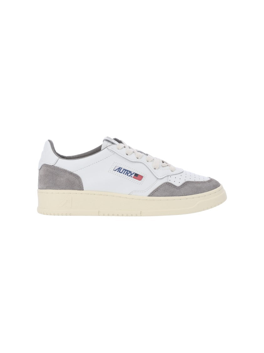Autry Low-Top White Sneakers With Smooth