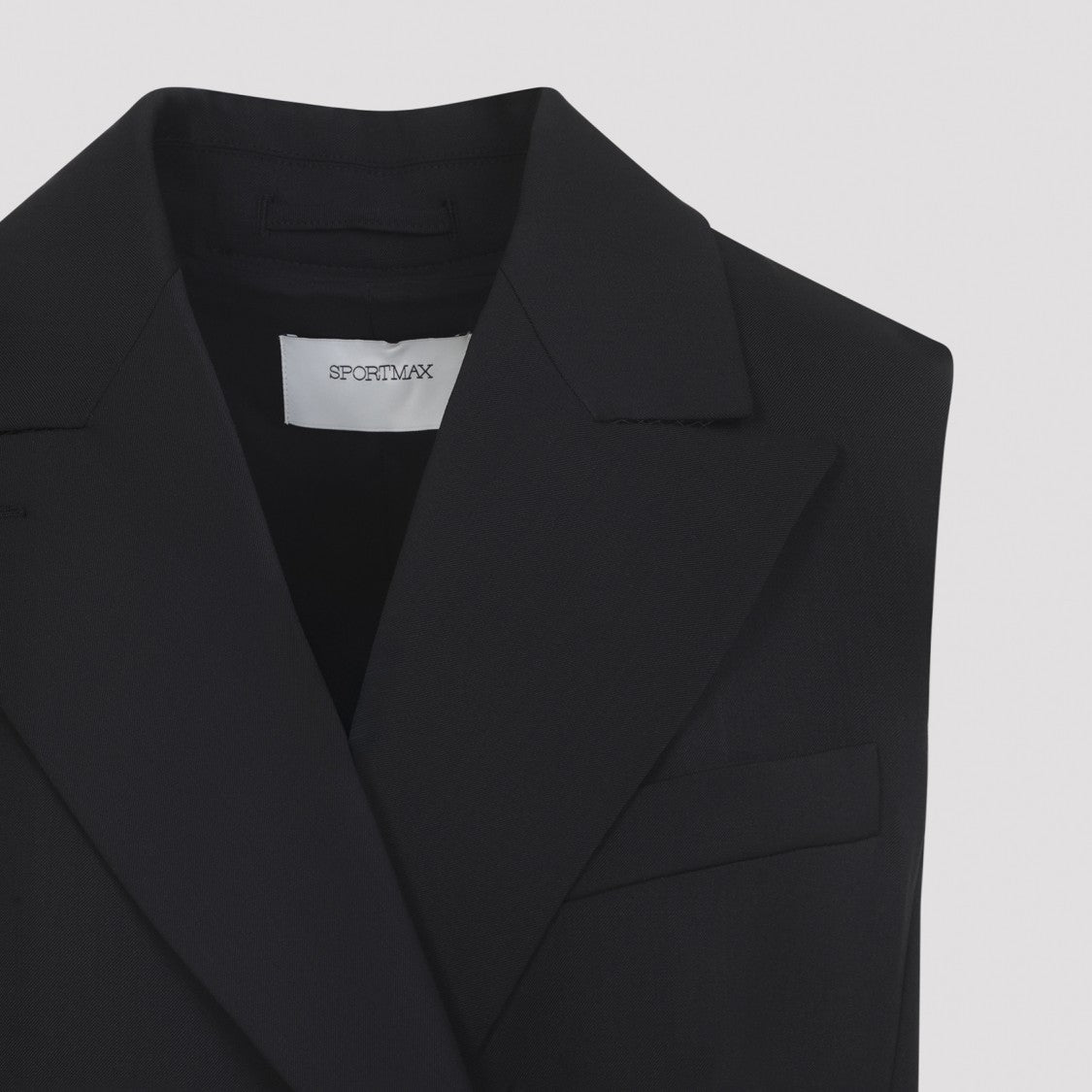 Sportmax Tailored Sleeveless Jacket With Flap Pockets