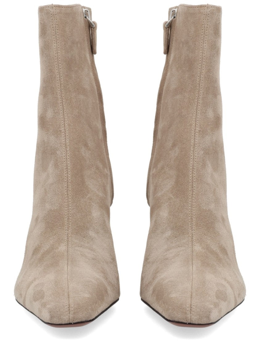 Paris Texas Belle Pointed Toe Suede Ankle Boots