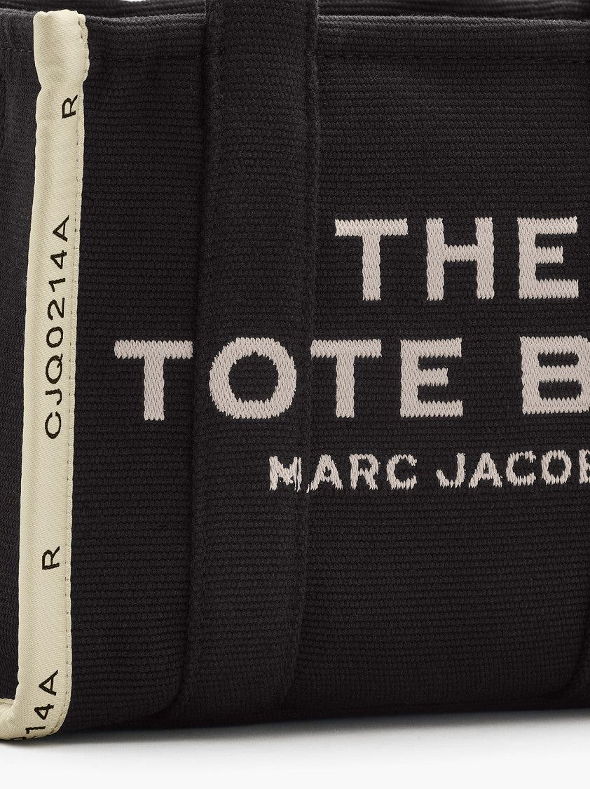Marc Jacobs Small Black Canvas Tote Bag