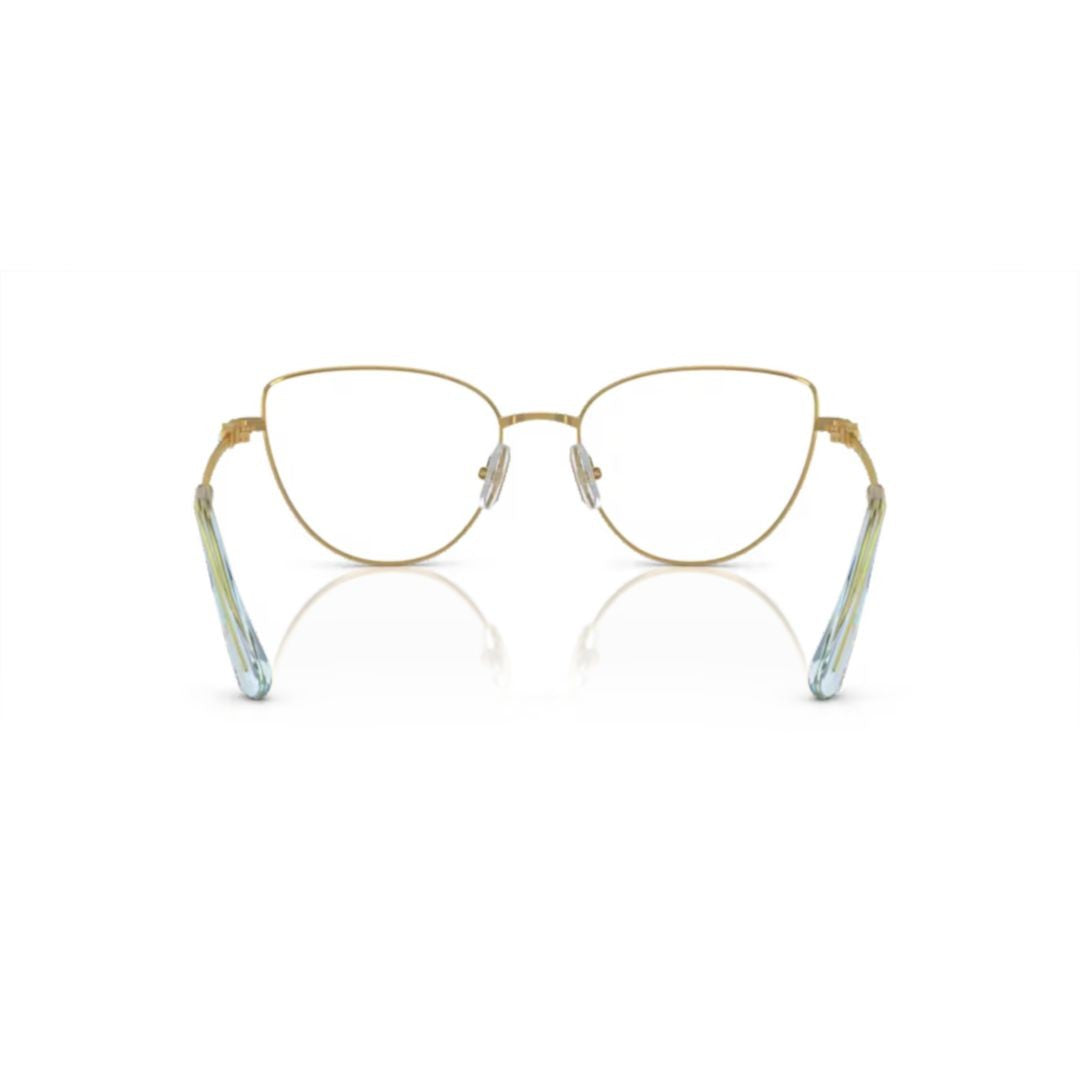 Swarovski 0Sk1007 Delicate Metal Cat-Eye Eyeglasses