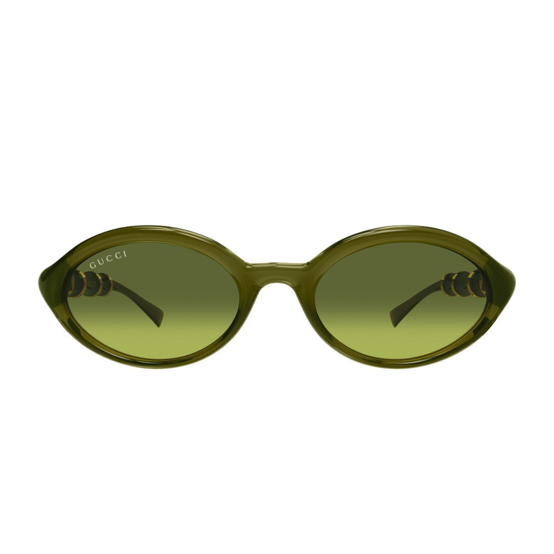 Gucci Green Sign Injected Sunglasses