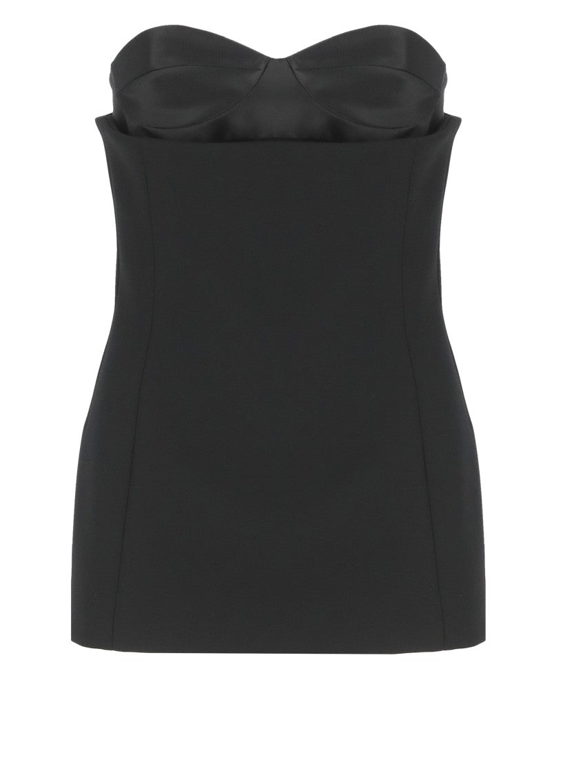 Khaite Black Ayla Top