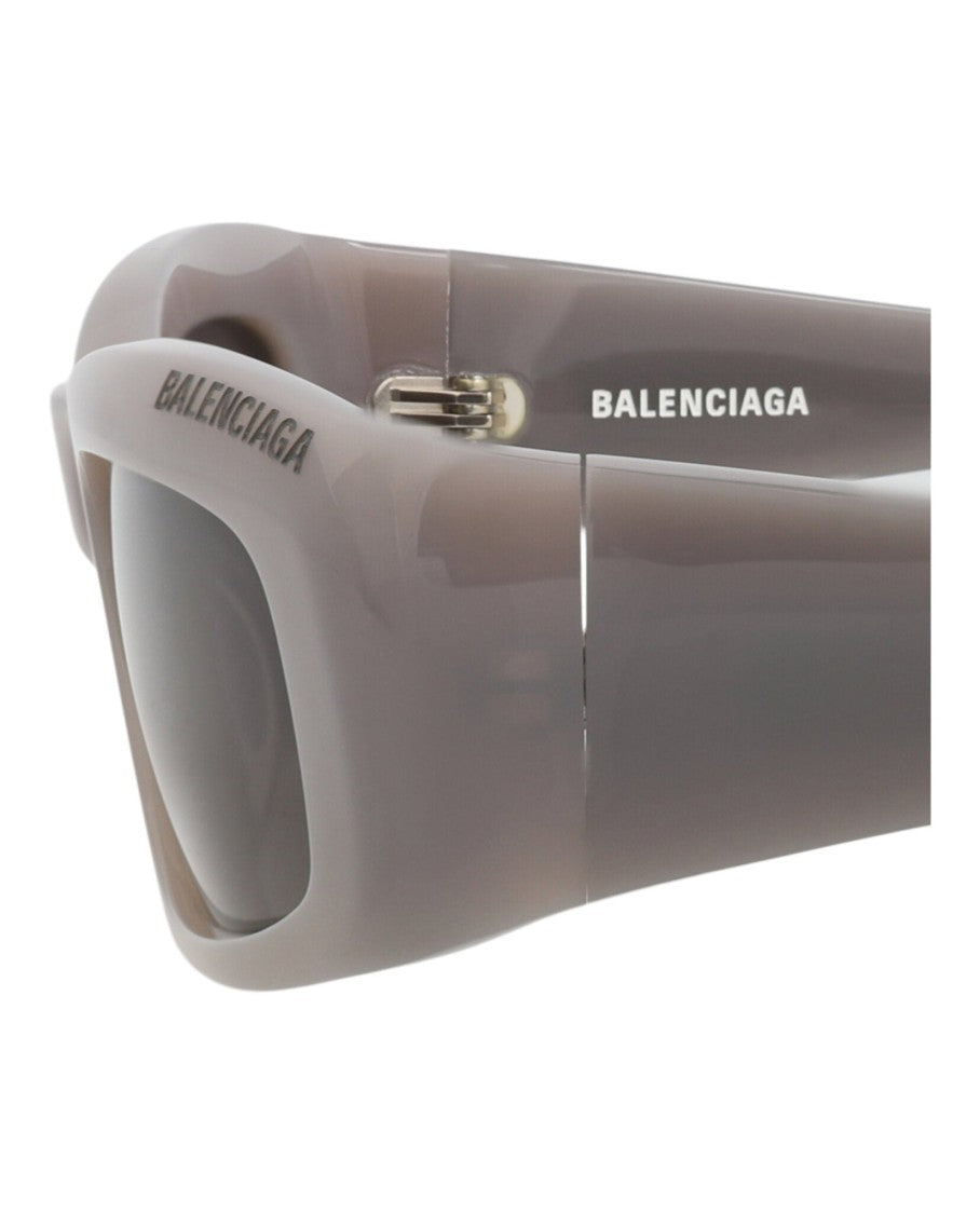Balenciaga Square-Frame Recycled Acetate Sunglasses