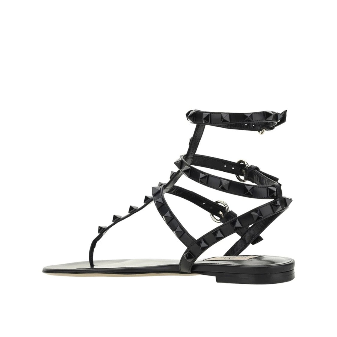 Valentino Rockstud Flip-Flop Sandlas