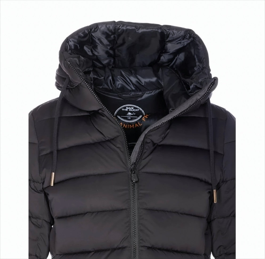 Save The Duck Quilted Black Down Jacket