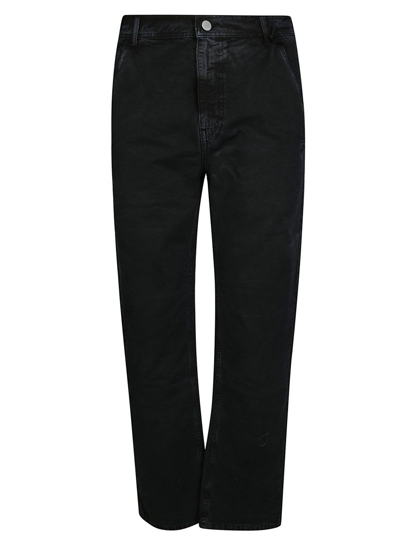 44 Label Group Relaxed Fit Straight Leg Canvas Pants