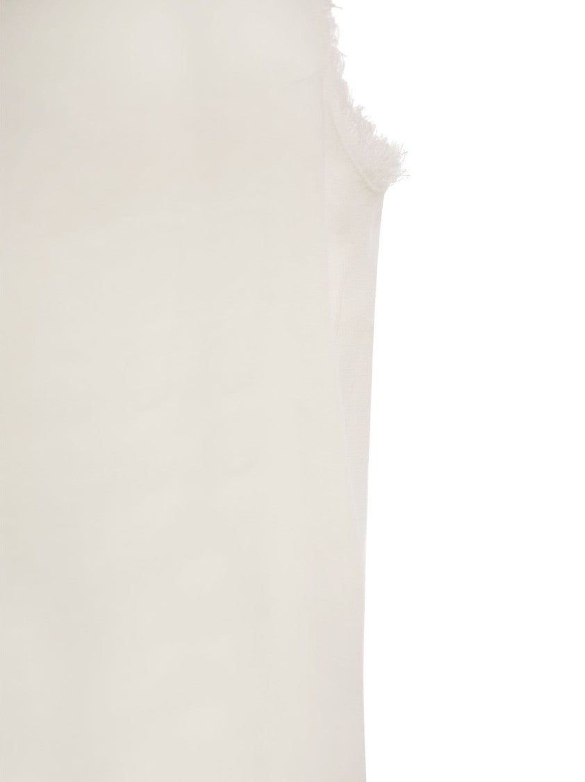 Antonelli Adrien - Linen Sleeveless Jumper