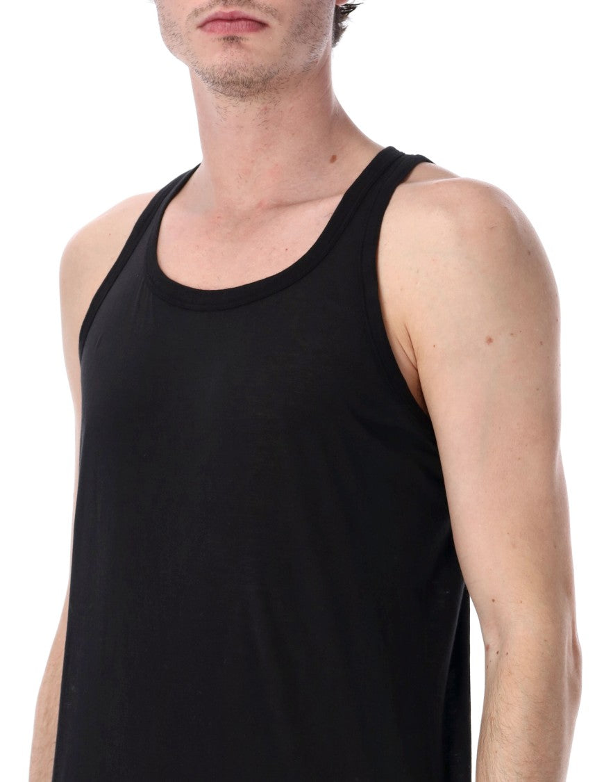 Drkshdw By Rick Owens Breathable Cotton Loose Tank