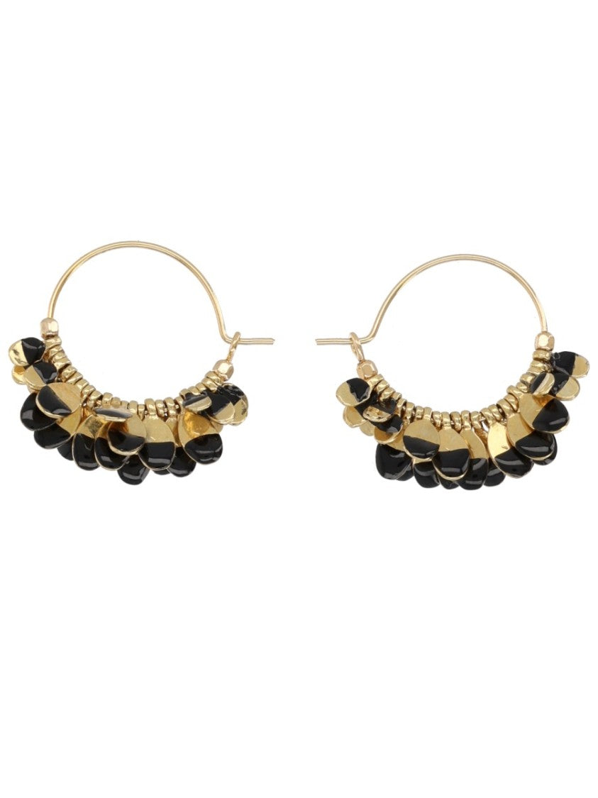 Isabel Marant Shiny Discs Hoop Earrings