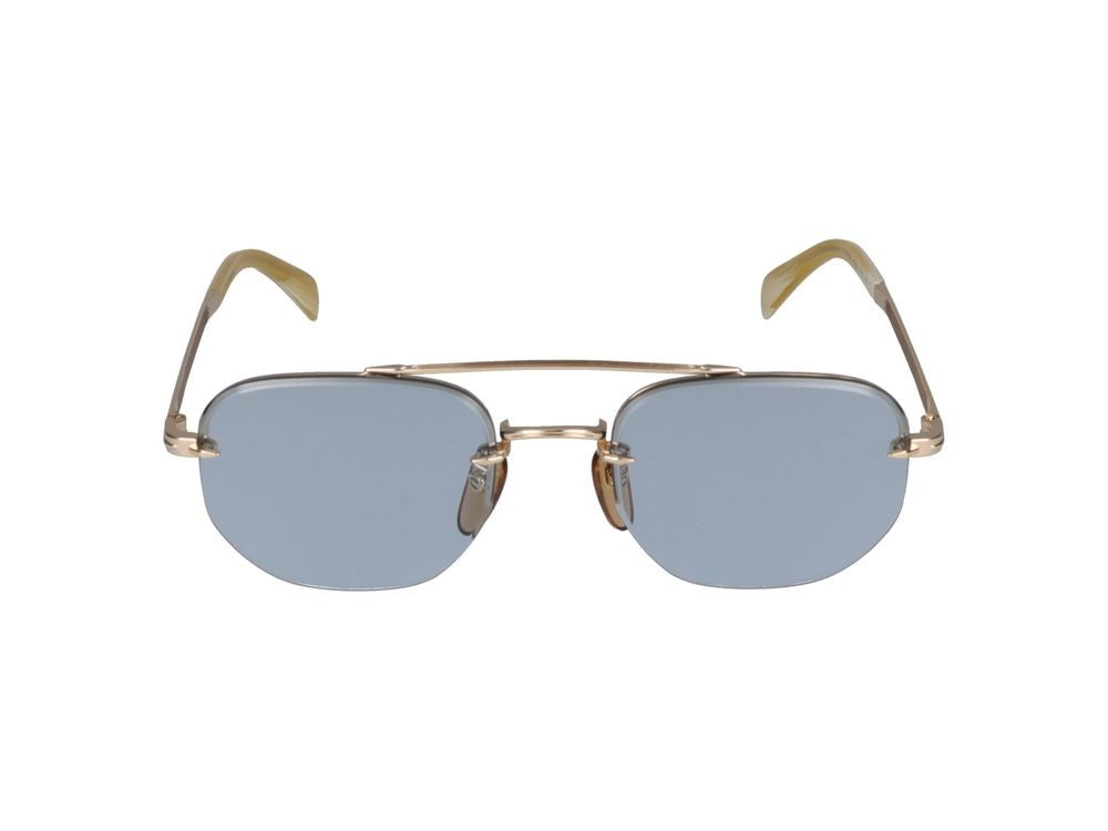 David Beckham Sunglasses Db 1078/S Ida Gold Beige Horn 53/20/150