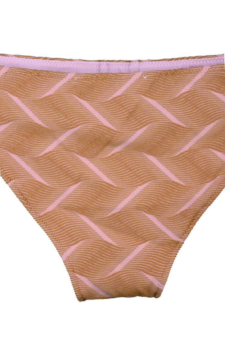 Sucrette Two-Piece Halter Neck Swimsuit