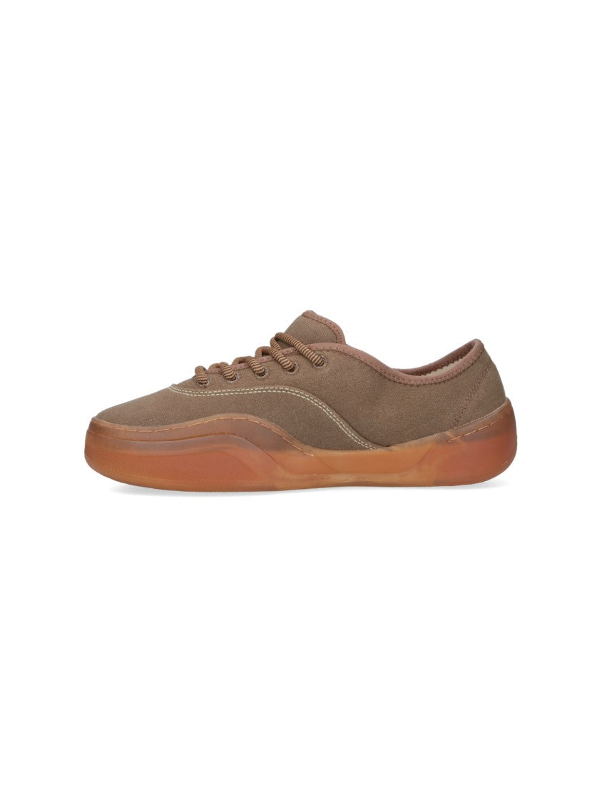 Erl "Camino Low Skate" Sneakers – Brown