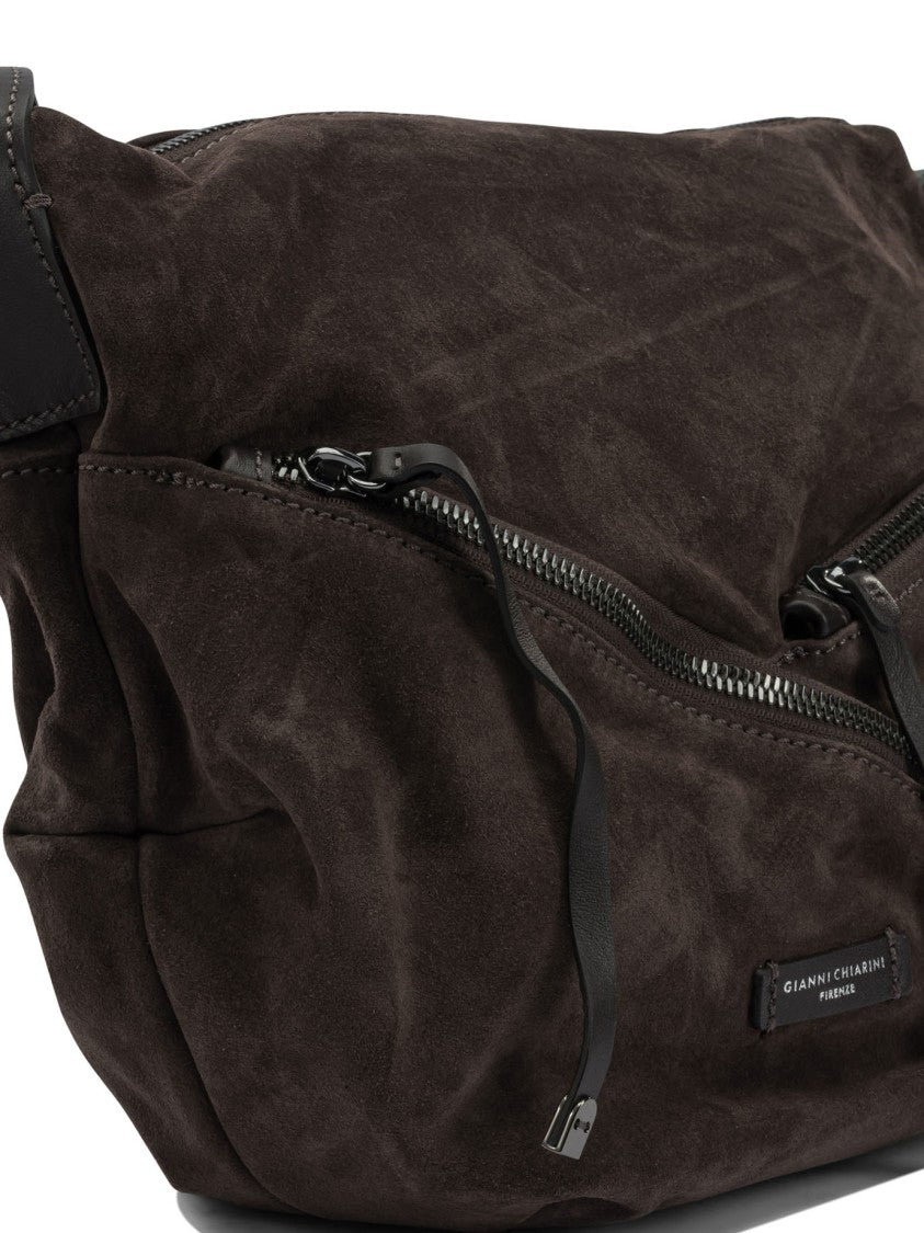 Gianni Chiarini Suede Crossbody Bag