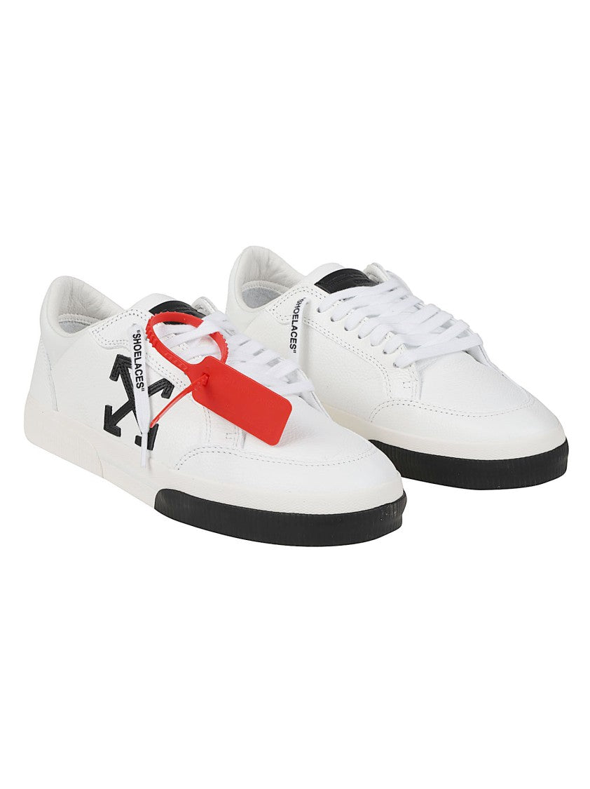 Off-White New Low Vulcanized Smooth Leather Low-Top Sneakers
