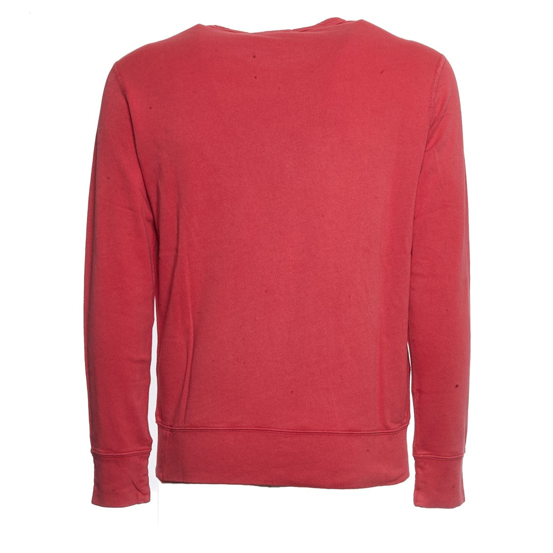 Polo Ralph Lauren Red Cotton Sweatshirt With Exclusive Embroidered Logo