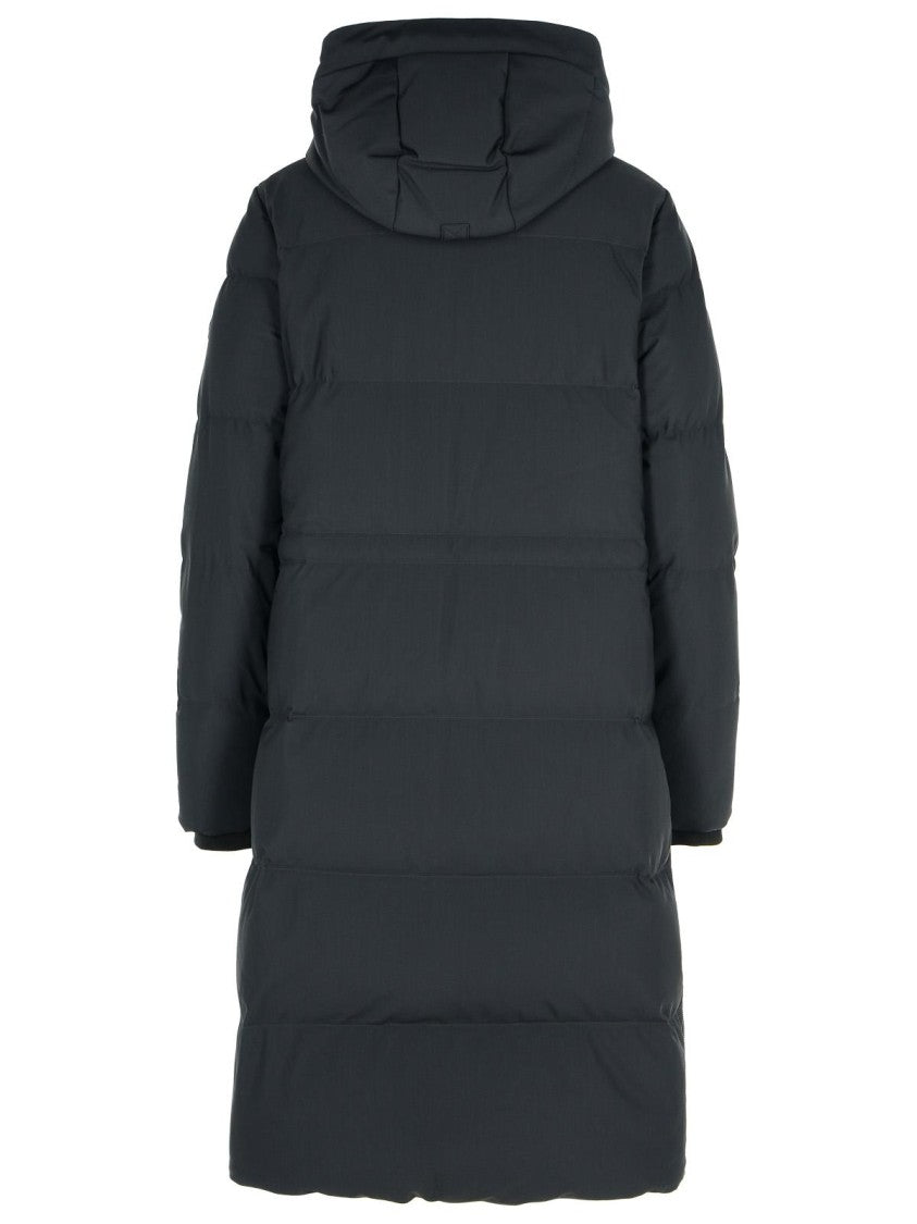 Moose Knuckles 'Lenin' Black Nylon Blend Parka