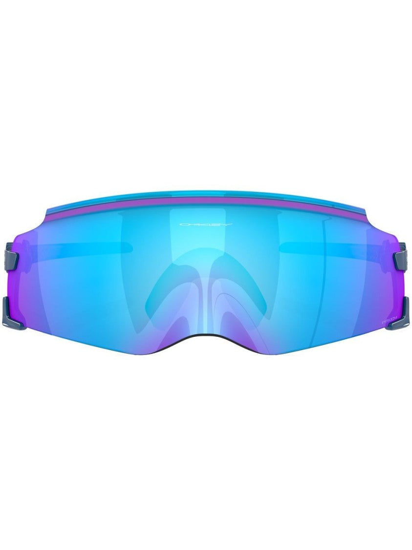 Oakley Continuous Lens Minimalist Frame Wraparound Sunglasses