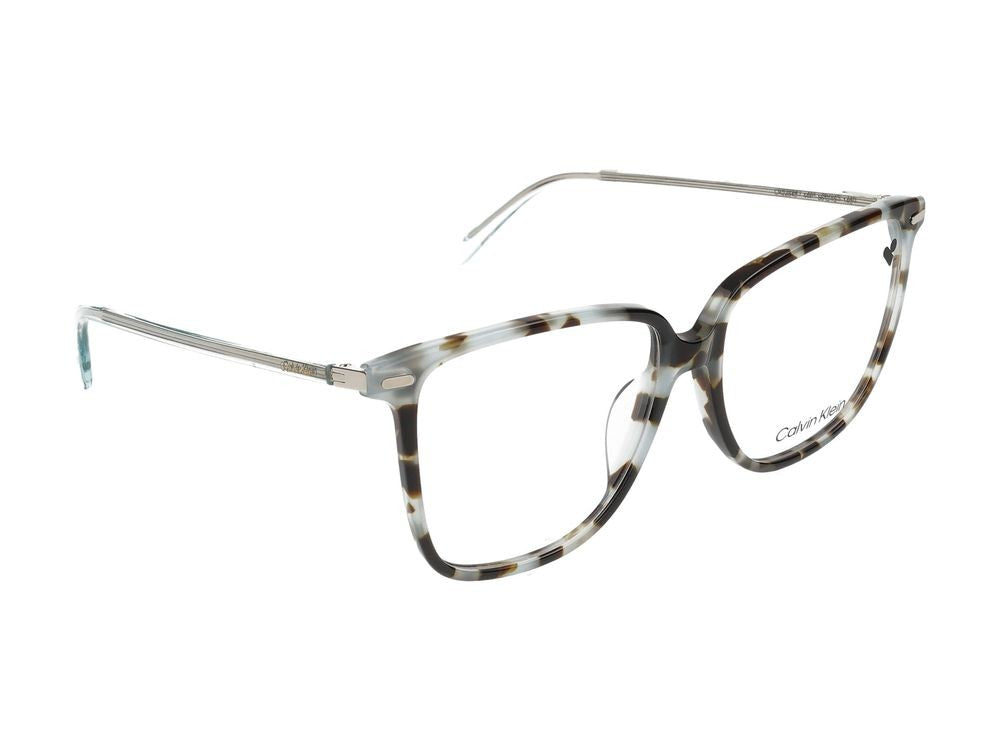 Calvin Klein Aqua Tortoise Ck22543 Acetate Square Eyeglasses