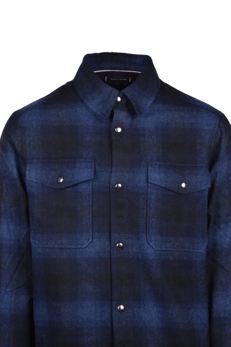 Tommy Hilfiger Flannel Shirt - Blue