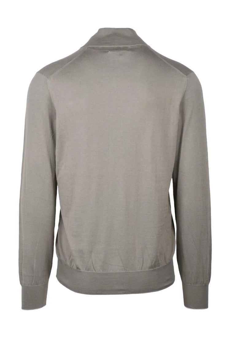 Brunello Cucinelli Zip Cardigan - Grey