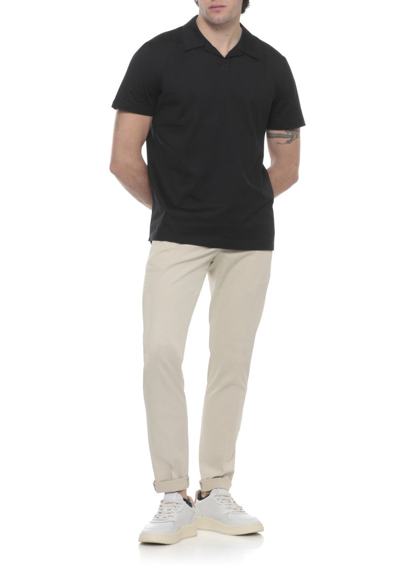 Dondup Ivory Gaubert Cotton Chino Pants