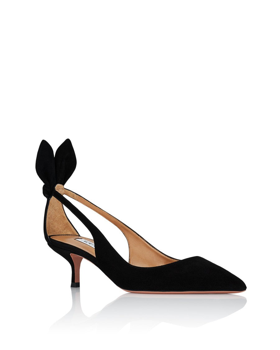 Aquazzura Bow Tie Pump 50