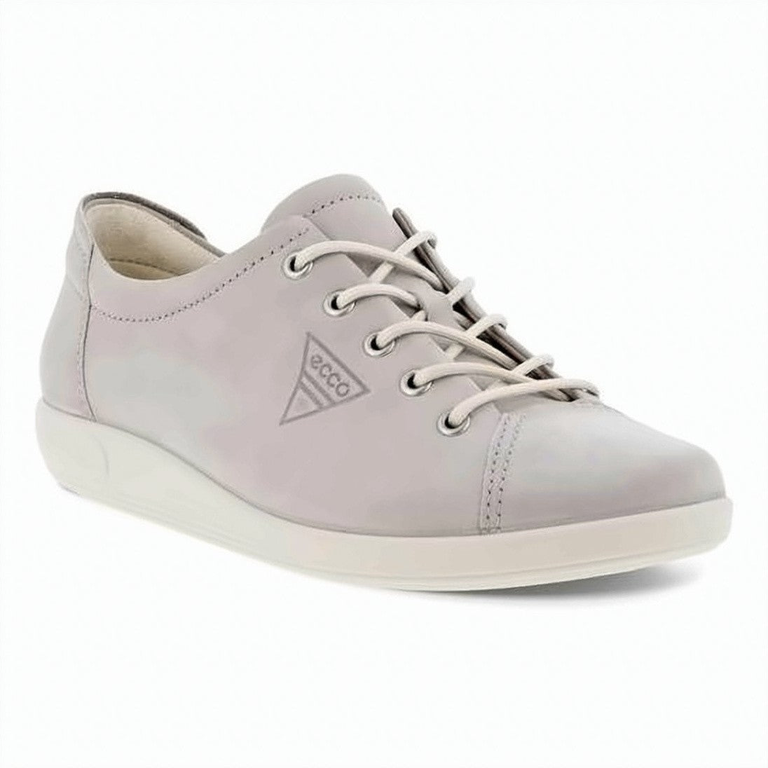 Ecco Nubuck Sneakers With Elevated Sole By Ecco