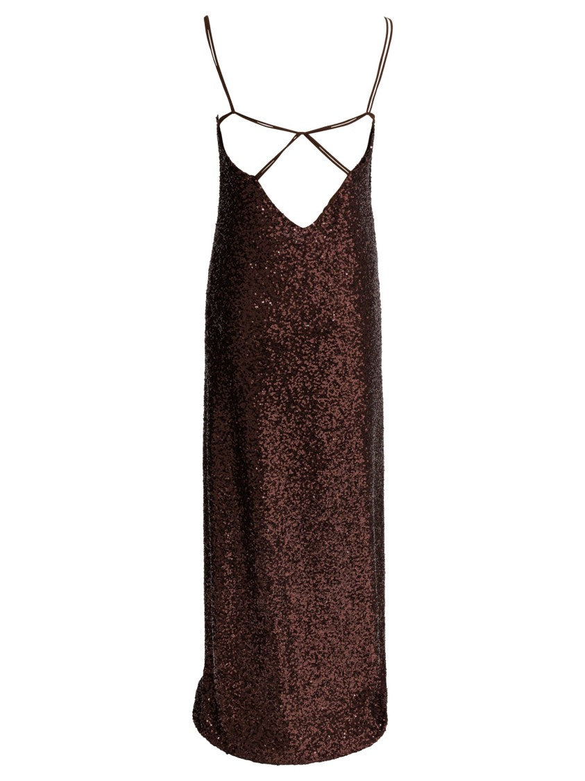 Semper Long Sequined Dress