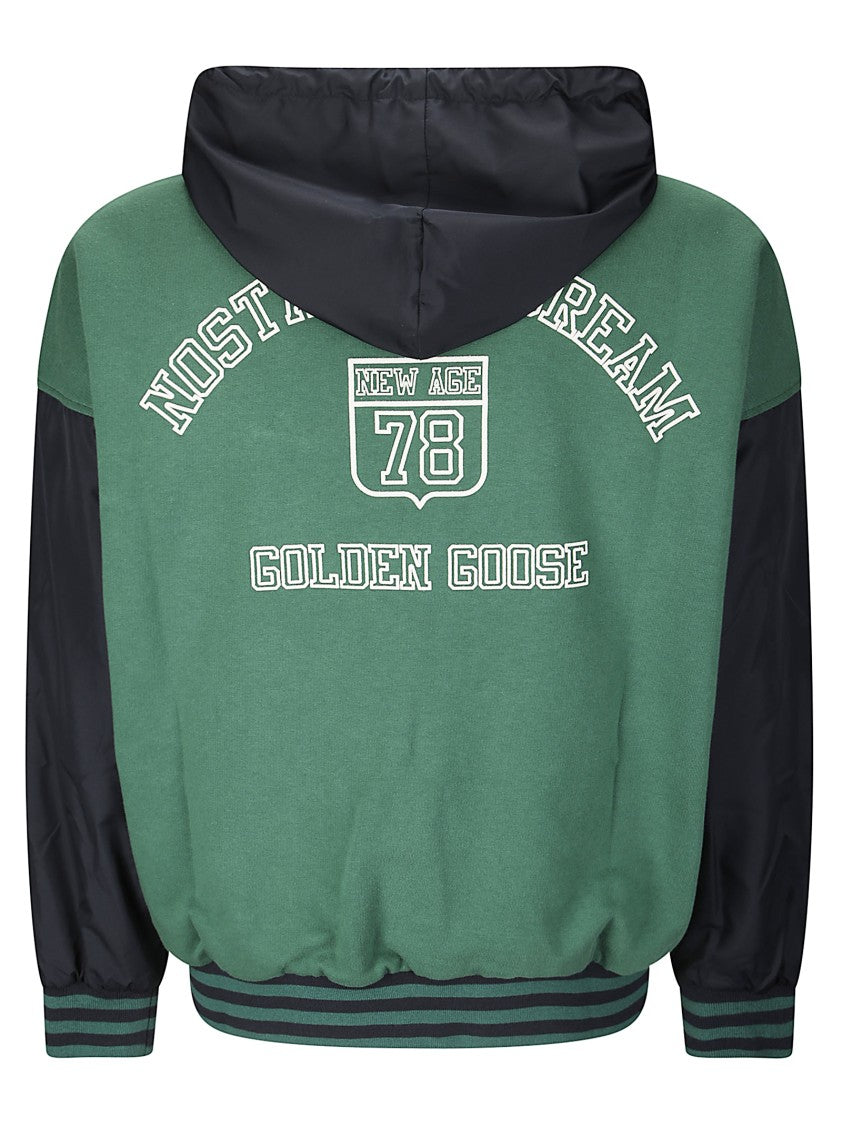 Golden Goose Unisex Reversible Over Zipped Hoodie