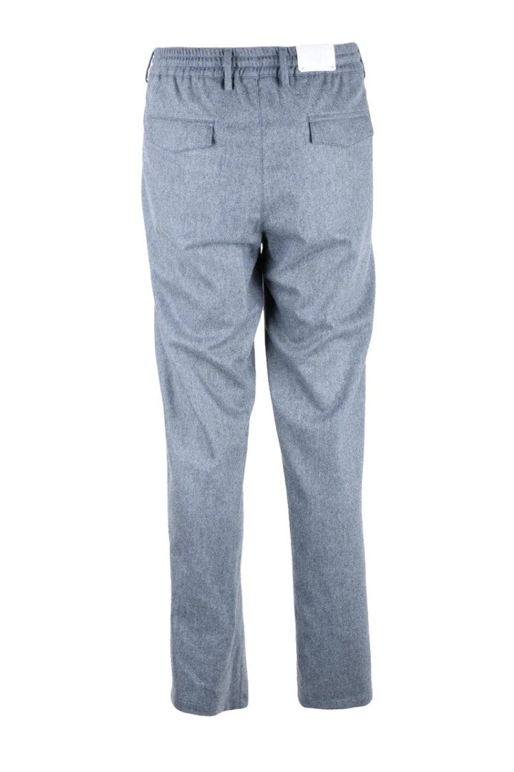 Eleventy Wool Cashmere Trousers - Grey
