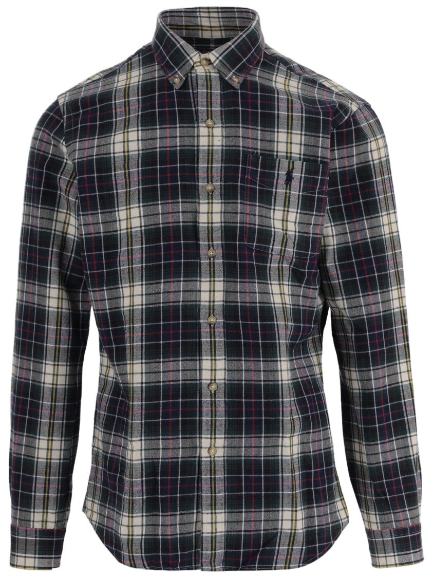 Polo Ralph Lauren Multi Checkered Button-Down Cotton Casual Shirt