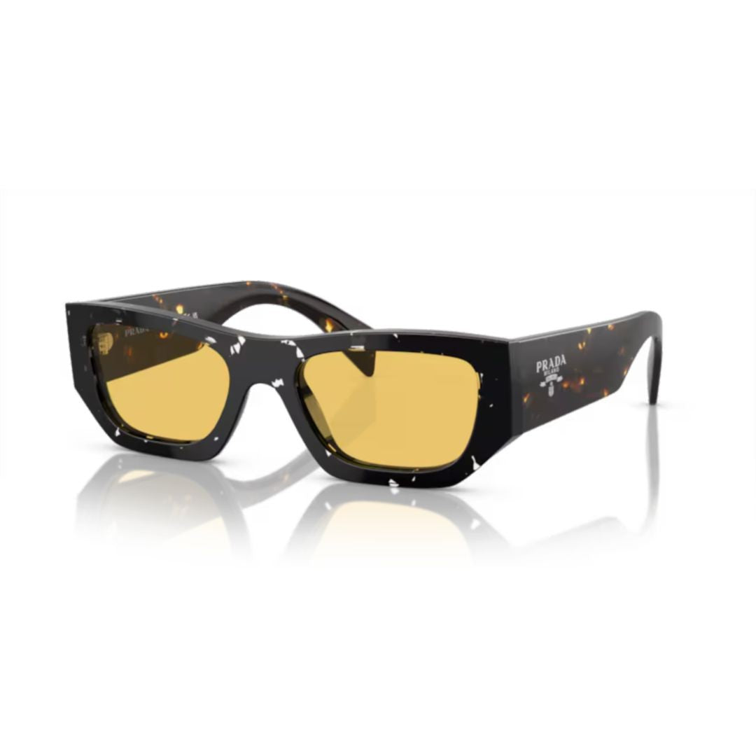 Prada 0Pr A01s Bold Rectangular Frame Sunglasses