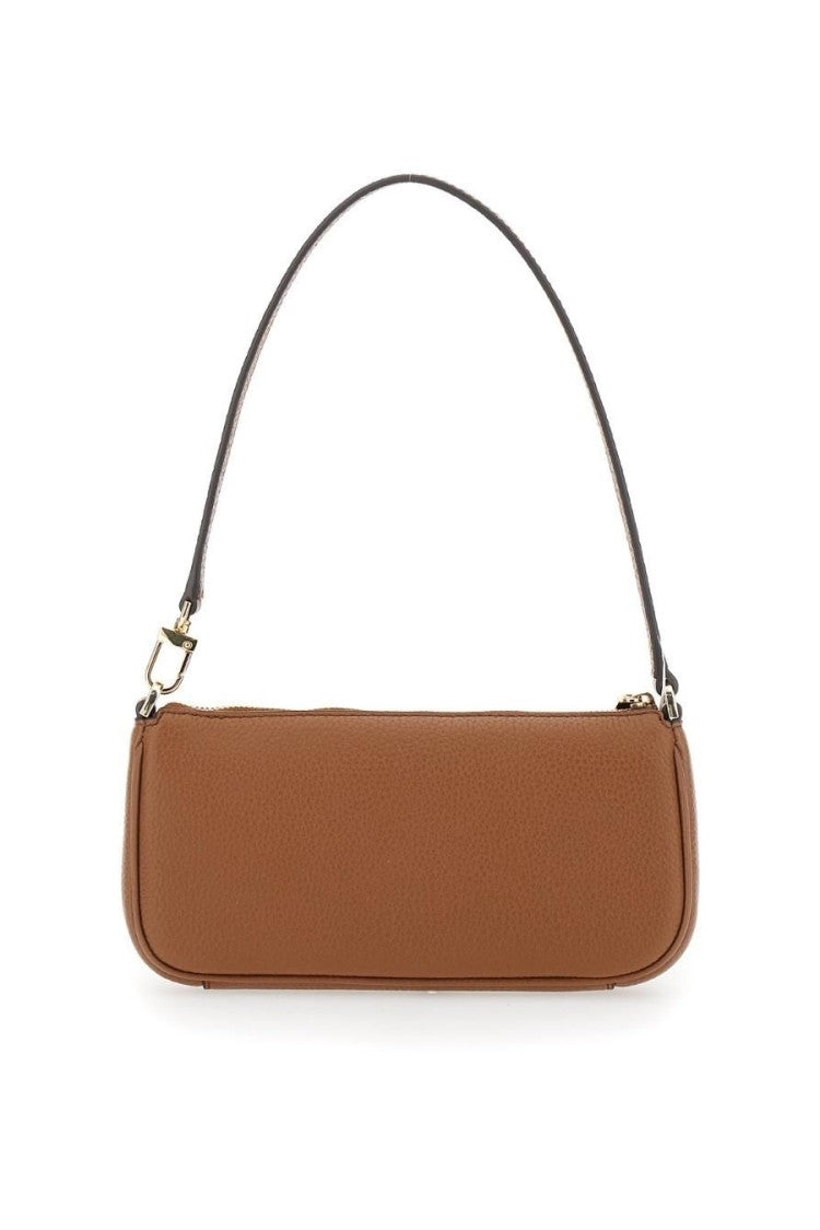 Michael Kors Brown Leather Shoulder Bag