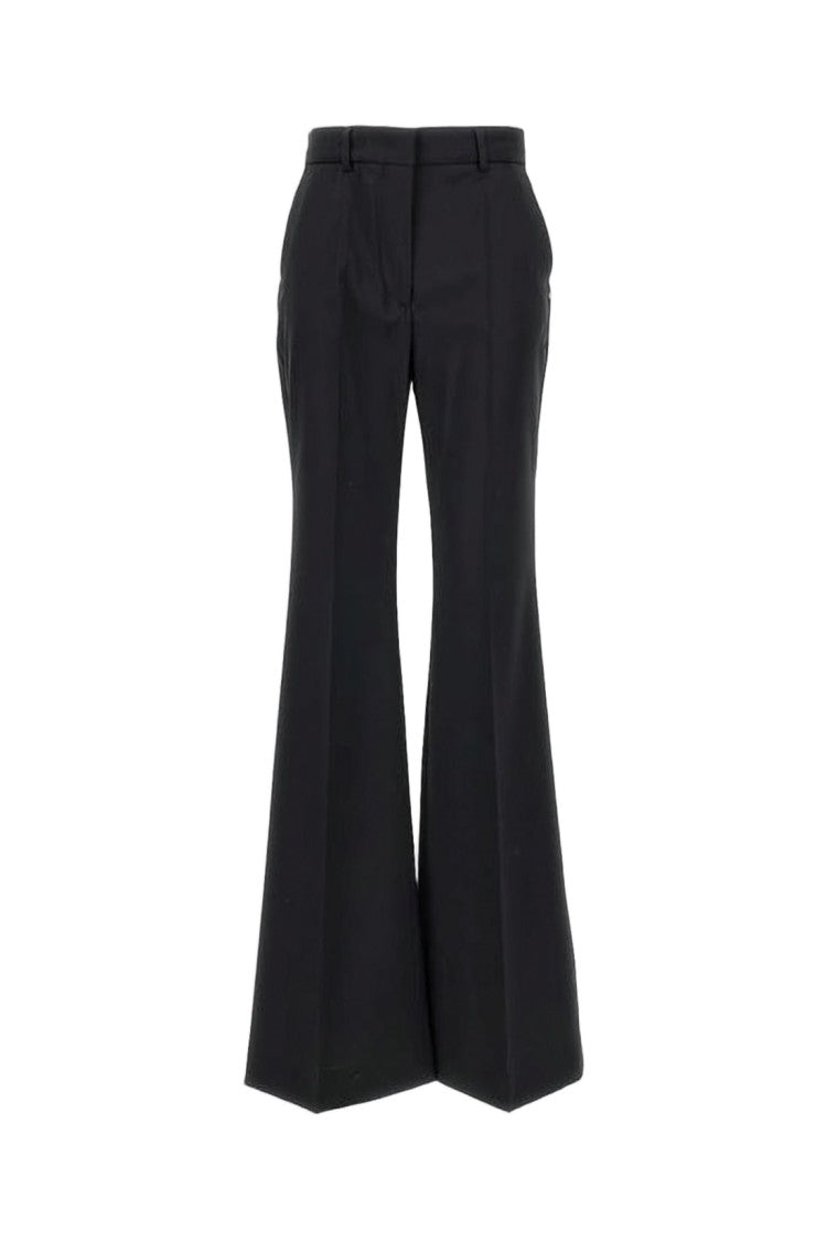 Max Mara High-Waisted Wide-Leg Suit Pants With Structured Silhouette