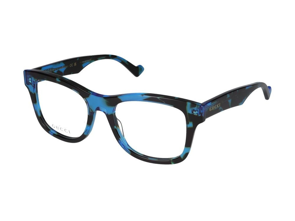 Gucci Havana Oversized Acetate Eyeglasses