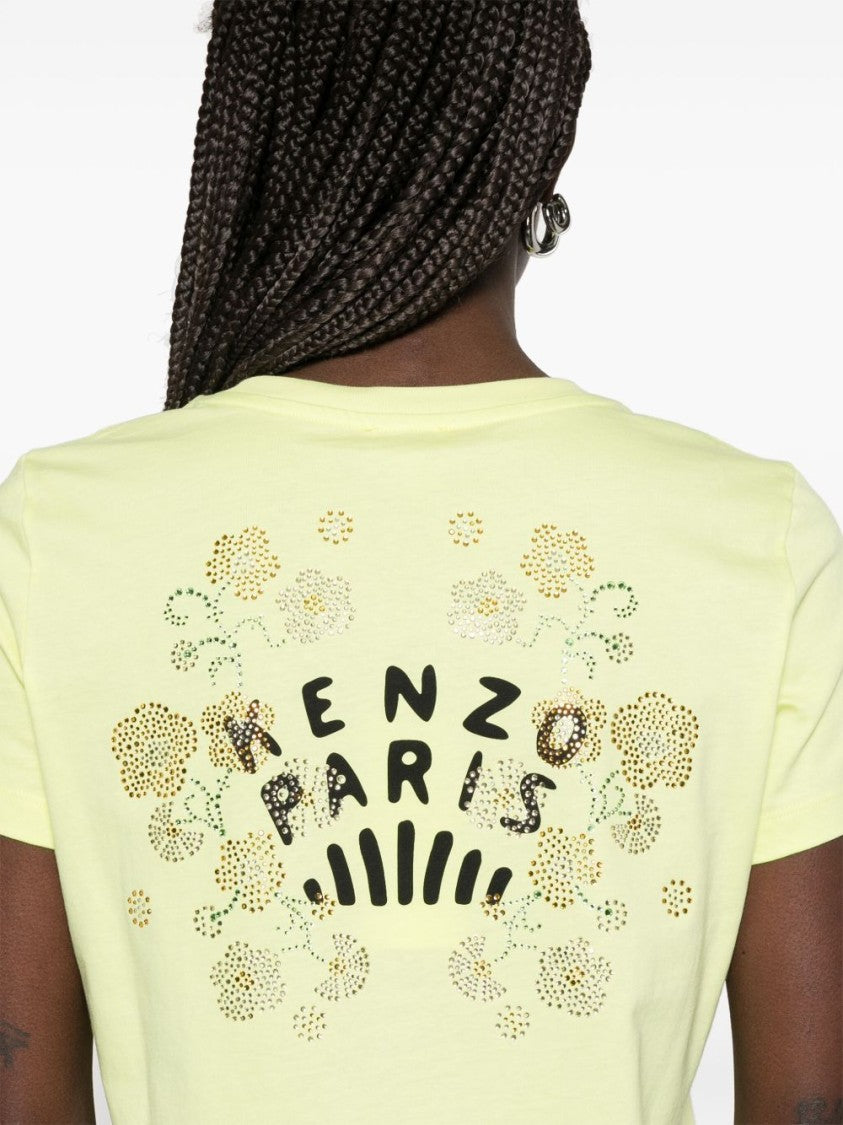 Kenzo Short-Sleeved Lemon Yellow Top