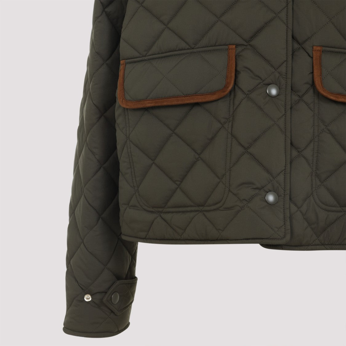 Miu Miu Green Recycled Polyester Jacket